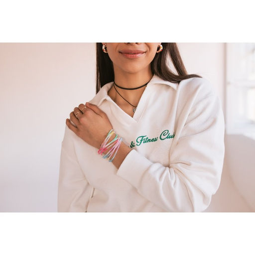 Силиконовый браслет Светоотражающий романтика, набор 10 шт, цвет МИКС, 6см - Queen fair фото 2