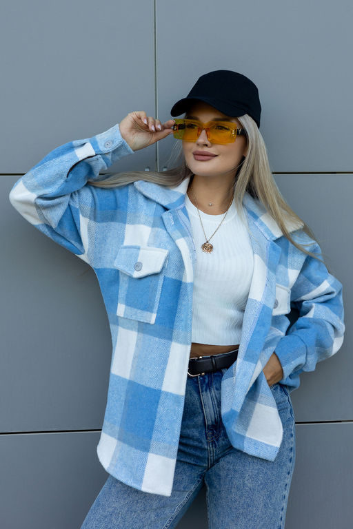 Рубашка женская в клетку РЖК-01