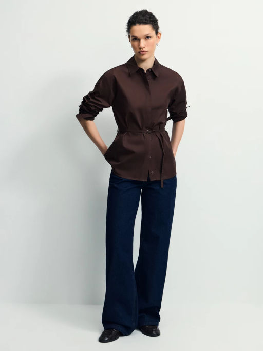 Блуза из хлопка / Zarina  фото 7