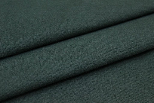 Теплый хлопок цв.Темный пихтово-зеленый, ш.1.5м, хлопок 100%, 160гр/м.кв - Купава фото 2