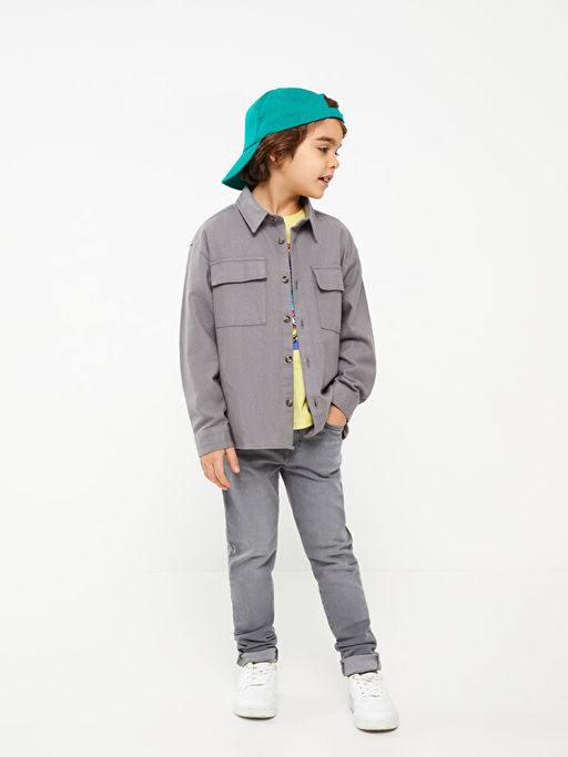 Super Skinny Fit Erkek ?ocuk Jean Pantolon