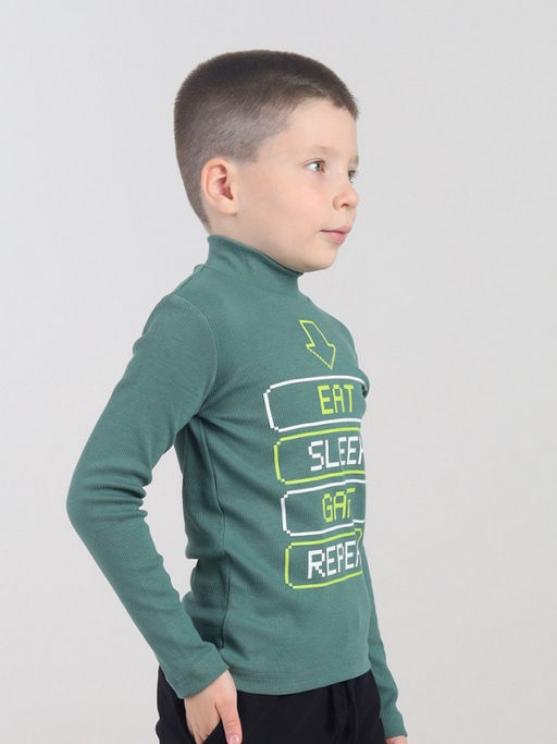 CRB wear / CWKB 63976-35-425 Водолазка для мальчика,хаки  фото 2