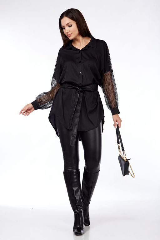 Блуза Michel Chic 779 черный  фото 2