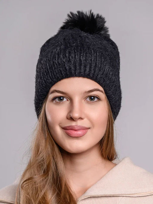 Теплая шапка из мягкой - Pretty mania фото 10