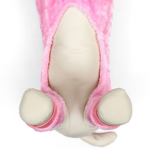 Комбинезон Зайка с капюшоном, размер L (ДС 35 см, ОГ 45 см, ОШ 35 см), розовый - Simaland фото 7