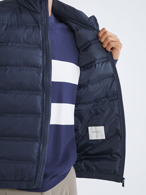 Standart Kal?p Dik Yaka Erkek ?i?me Yelek