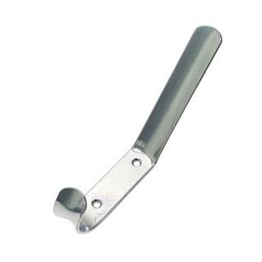 Крючок-вешалка 2-х рожковый №4 (цинк)