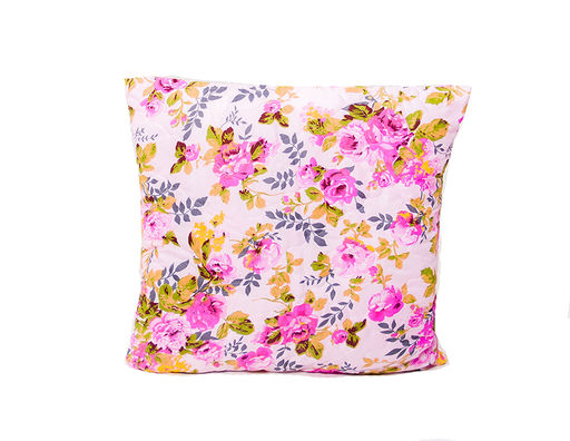 Подушка 70*70 Бамбук, шарики, в тике Ажур