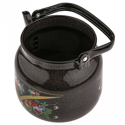 "Красава" Чайник эмалированный 3,5л, металлическая крышка (Россия)