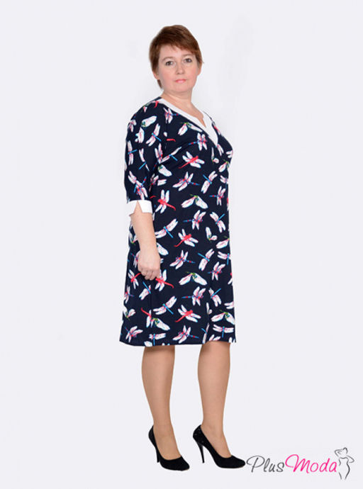 Платье Модель №24 размеры 52-70 - Plusmoda фото 5