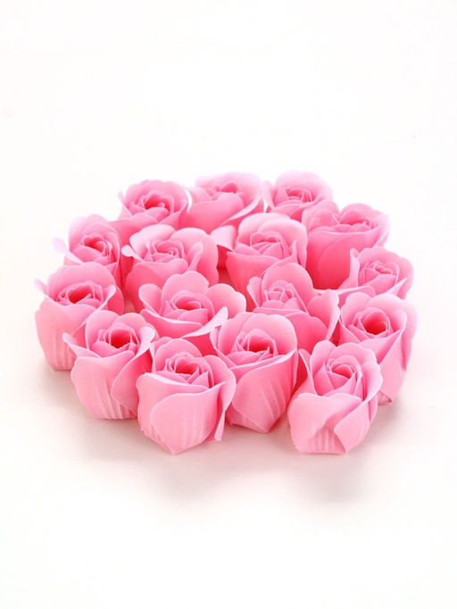 Мыло твёрдое лепестковое «8 марта», 16 шт., розовое, Чистое счастье