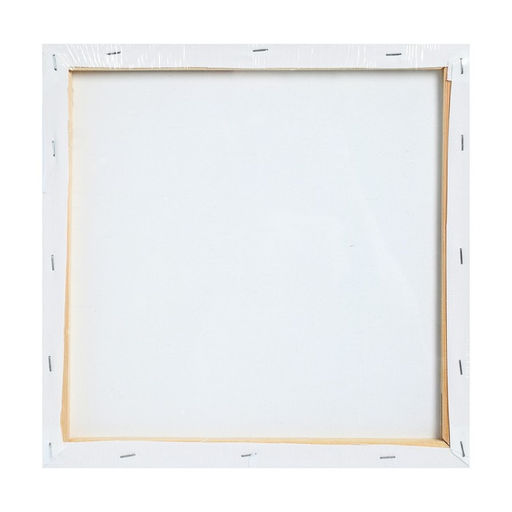 Холст на подрамнике, хлопок 100%, 1.6×50×50 см, акриловый грунт, мелкозернистый, 280 г/м²