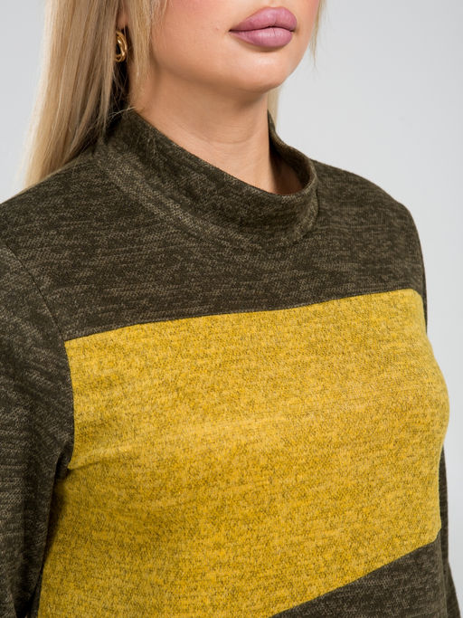 Платье 1370 хаки - Novita фото 8