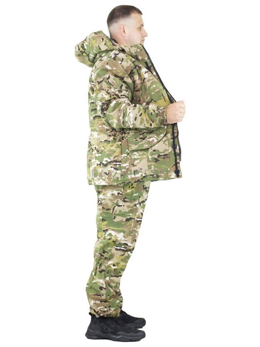 Зимний костюм Forest trail Green для активного отдыха (на флисе) - Rax фото 9