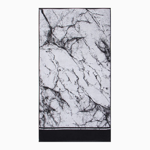 Полотенце махровое Этель Granite, 50×90 см, 100% хлопок, 420 г/м², чёрно-белое