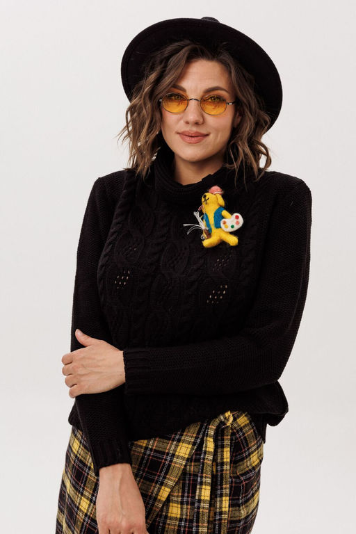 Джемпер ANELLI 1774 теплота ночи