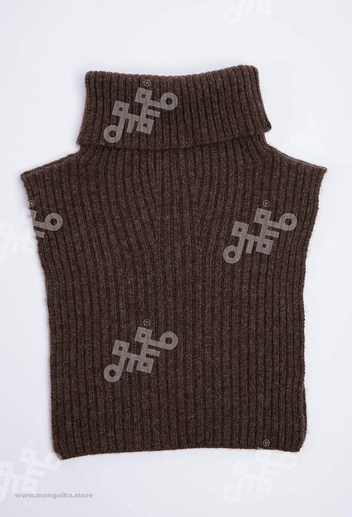 Воротник из 100% монгольской шерсти (арт. 05128) - Тод оймс ххк фото 2