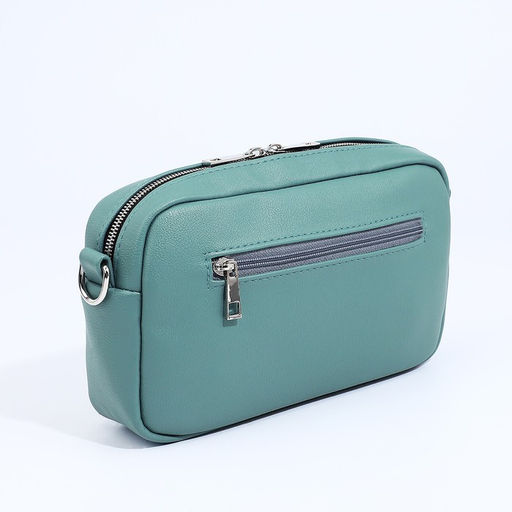 Сумка женская через плечо TEXTURA, маленький размер, цвет голубой  фото 3