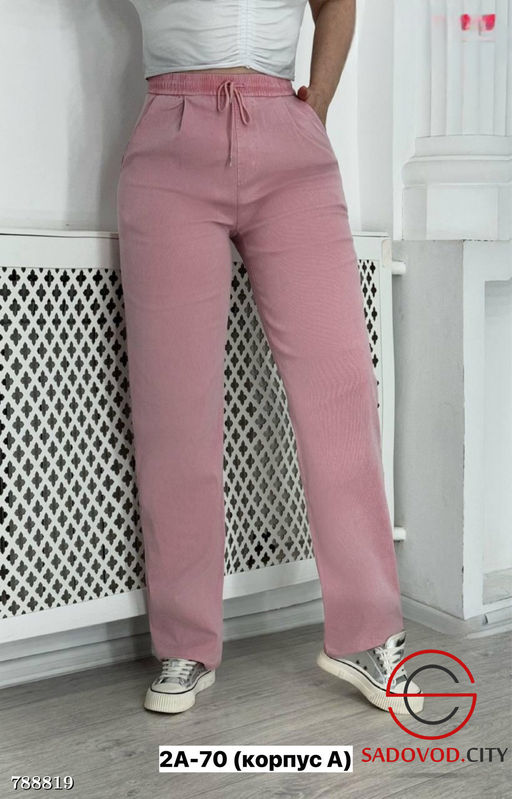 Джинсы на кулиске женские - Bruno фото 5