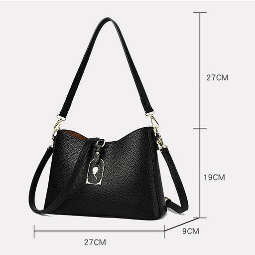 KAIDIFEINIROO Сумка женская с двумя ремнями 5197 фото 19