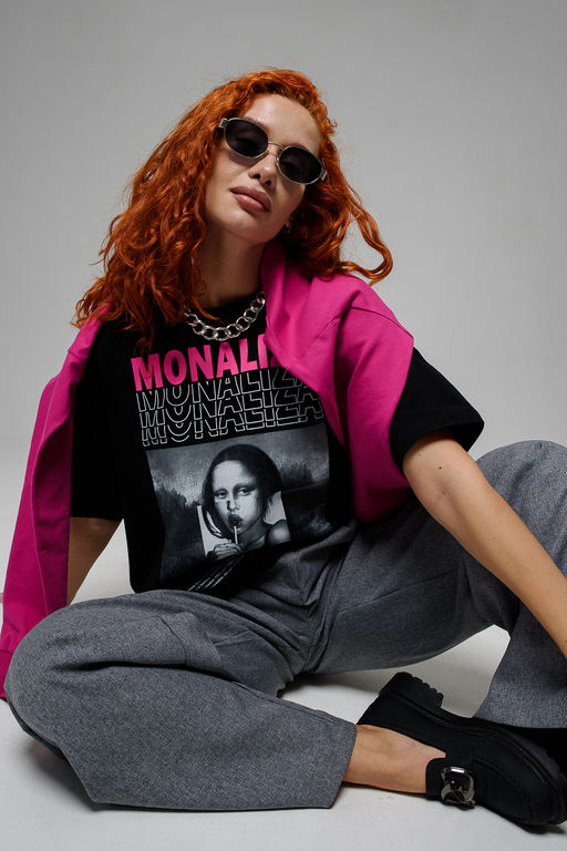 8506/1 Футболка женская оверсайз - Натали фото 111