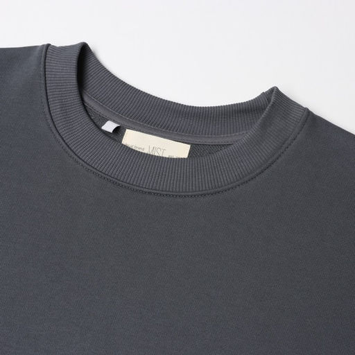 Футболка с нашивкой женская MIST Base, графит, размер 48