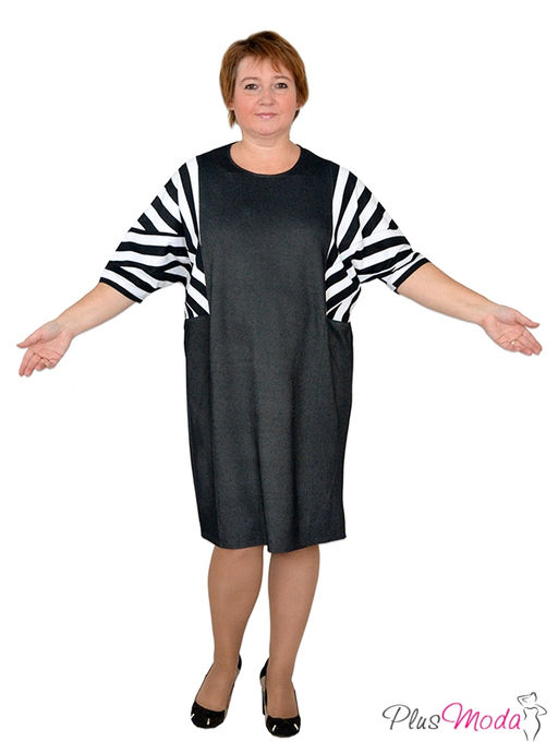 Платье-балон Модель №338 размеры 44-78 - Plusmoda фото 3