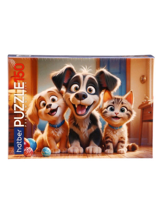 Пазл 150 эл. "Ушастое трио" 330х220мм 150ПЗ4_35960