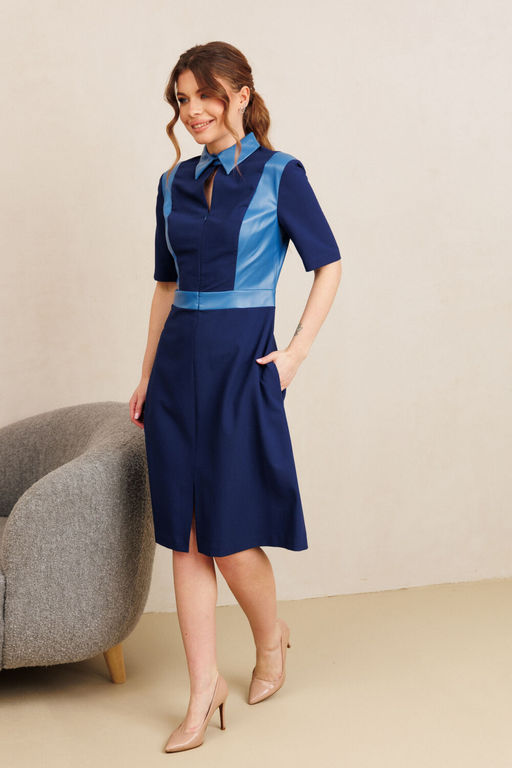 Платье AMORI 1000 синий