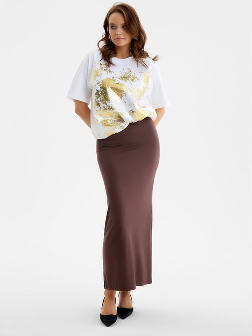 Футболка женская MIST Gold, размер 44, белая