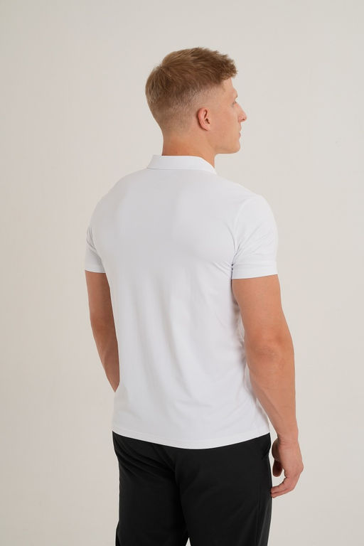Поло Белый ANTA TRN-ESSENTIAL SS Polo  фото 4