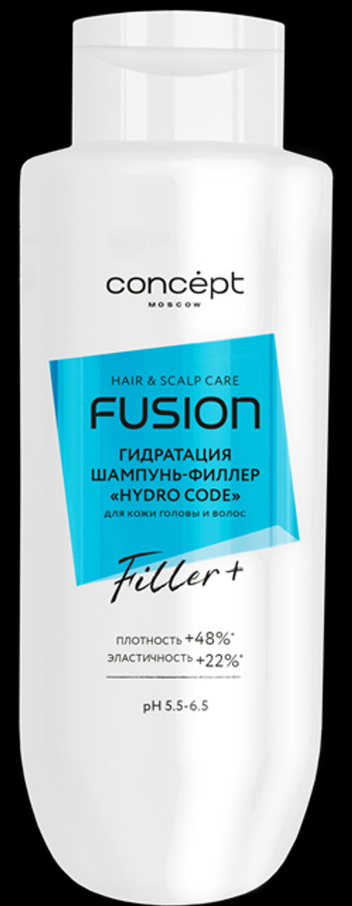 Concept Fusion Шампунь-филлер Hydro Code для обезвоженных волос 500мл.6 /59727