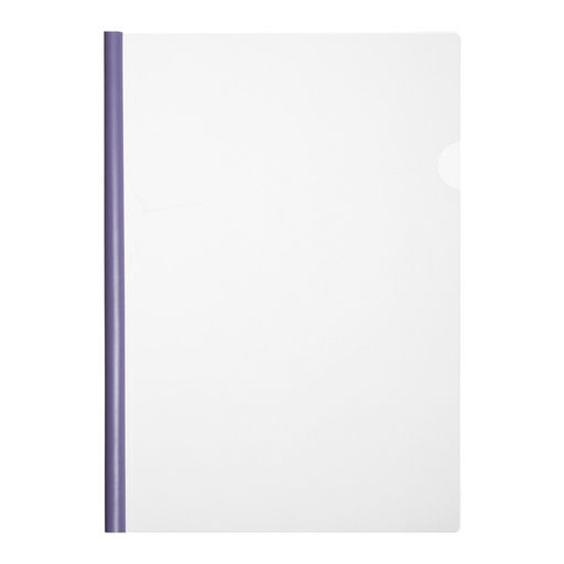 Цена за 4 шт. Папка-скоросшиватель формат А4, 160мкр, пластик, тонированный, МИКС