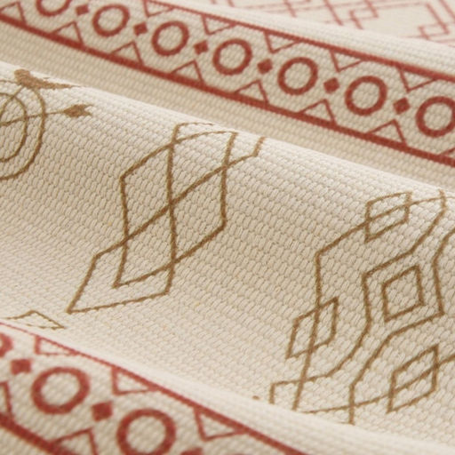 Коврик SL Home Cotton, 60150 см, красный, молочный, хлопок 50% - Sima-land home фото 8