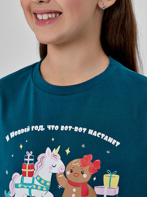 КОМПЛЕКТ ДЛЯ ДЕВОЧЕК (ДЖЕМПЕР, БРЮКИ) - Mark formelle фото 7