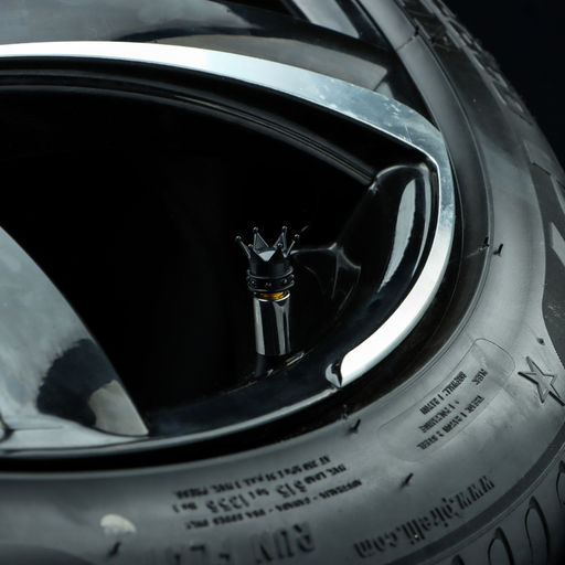 Колпачок на вентиль, TORSO, корона, набор 4 шт.