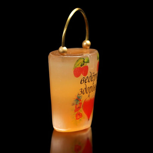 Фигурка-оберег «Ведёрко здоровья», селенит