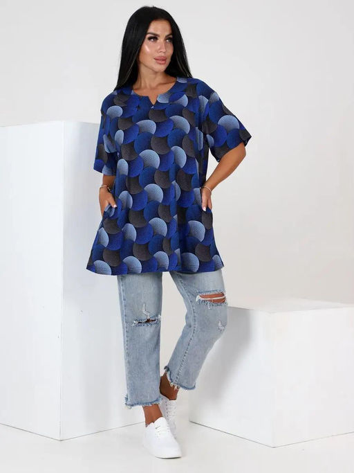 Туника женская Круги 009