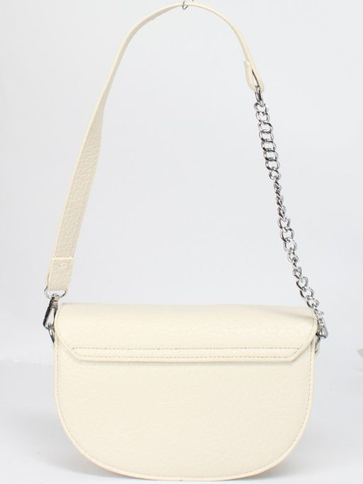 Сумка женская искусственная кожа Ch&K-1866, 1отд, плечевой ремень, молочный SALE 260018 - Adelia фото 7