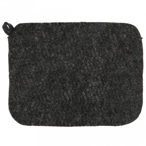 Коврик для бани и сауны из войлока "Серый" 33х22х0,2см, "Бацькина баня" (Россия)