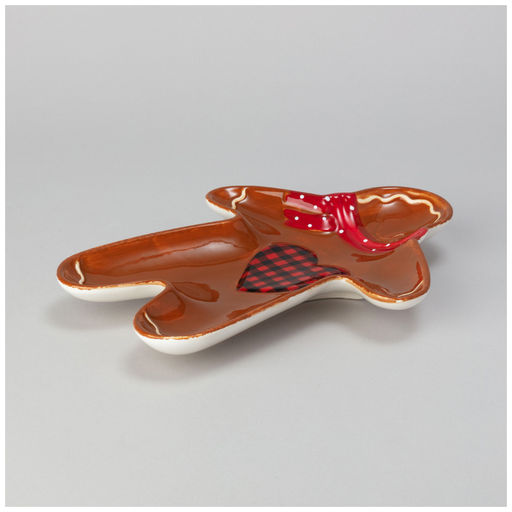 ТАРЕЛКА ЗАКУСОЧНАЯ AGNESS ПРЯНИЧНЫЙ ДОМИК 26*19,5*3,4 СМ (КОР=24ШТ.)  фото 3