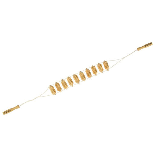 Массажёр - лента, деревянный, универсальный, 10 звеньев