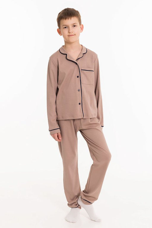 Пижама М224113а коричневый