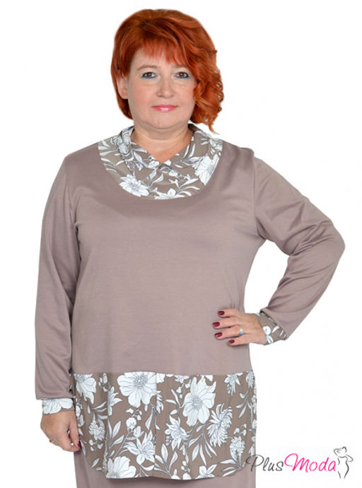 Туника Модель №1371 размеры 44-84 - Plusmoda фото 11