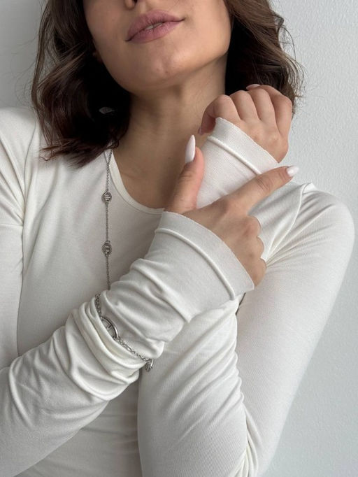 лонгслив вискоза легкая качества пенье, кофе - Knitka wear фото 24