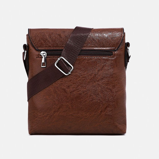 Сумка мужская, цвет коричневый - Simaland фото 4