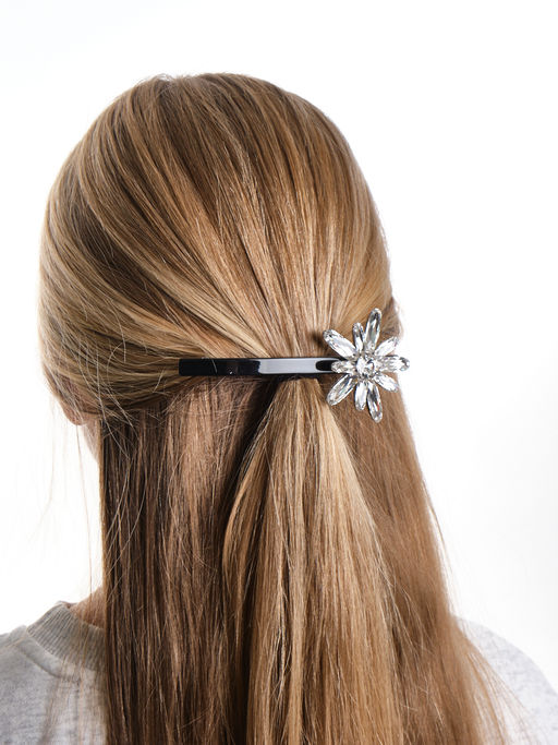 Заколка автомат Ночная Звезда PN0234(2)белый - Mini maxi фото 6