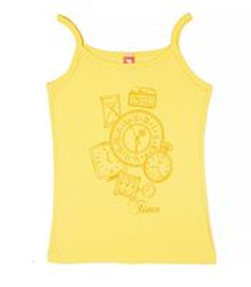 CRB wear/CAJ 2279 Майка для девочки, желтый/Ex.Cherubino