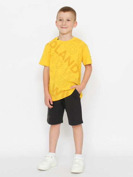 CRB wear / CWKB 63706-30-387 Футболка для мальчика,желтый/Ex.Cherubino