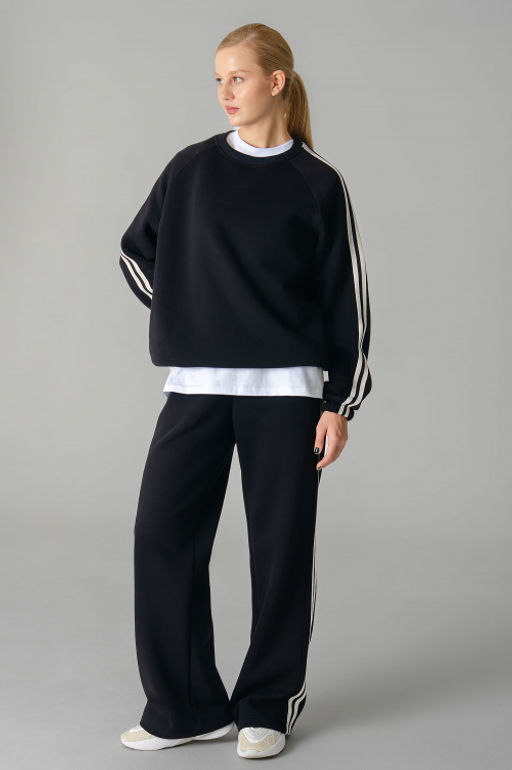 Арт. 2918 Костюм женский с начесом 46-54 (5 шт) Цвет:черный